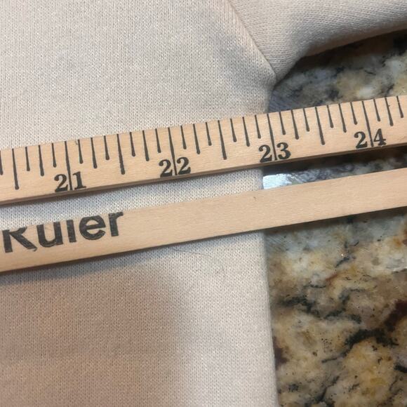 Belle’s Book Shop Women Large Tales As Old As Time Long Sleeve Cream Sweatshirt - Picture 6 of 6